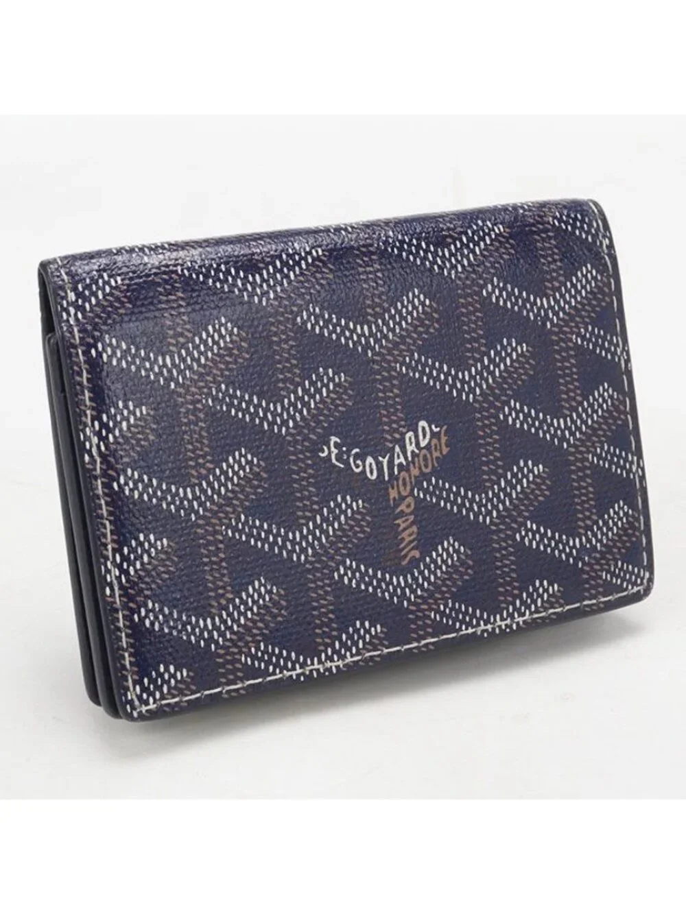 Goyard Malesherbes Business Card Holder Wallet Canvas